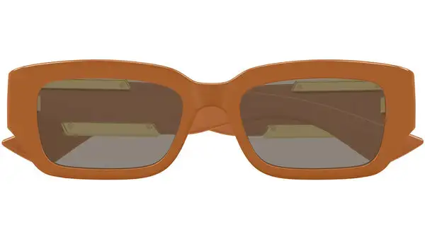 BV1406S 004 Marrone Lucido Occhiali da Sole