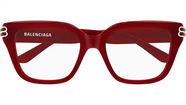 BB0437O 010 Rosso Lucido Occhiali da Vista