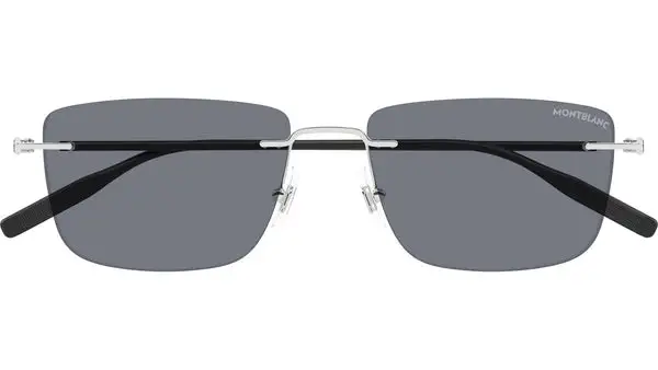 MB0429S 002 Argento Lucido Occhiali da Sole