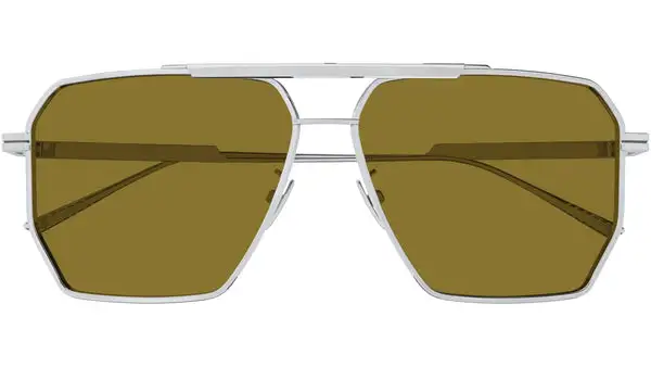 BV1012S 007 Argento Lucido Occhiali da Sole