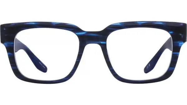 Zander Blue Square Eyeglasses