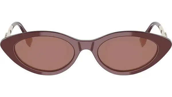 Fendigraphy Bordeaux Cat Eye Sunglasses
