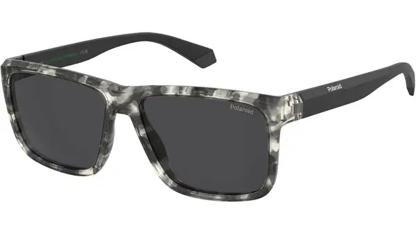 PLD 2164/S O6W UC Nero Opaco Grigio Occhiali da Sole