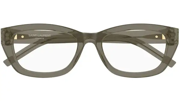 SL M153 OPT 005 Marrone Trasparente Occhiali da Vista