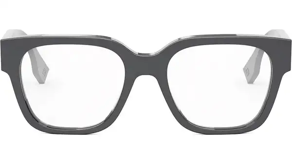 Signature Grey Geometric Eyeglasses