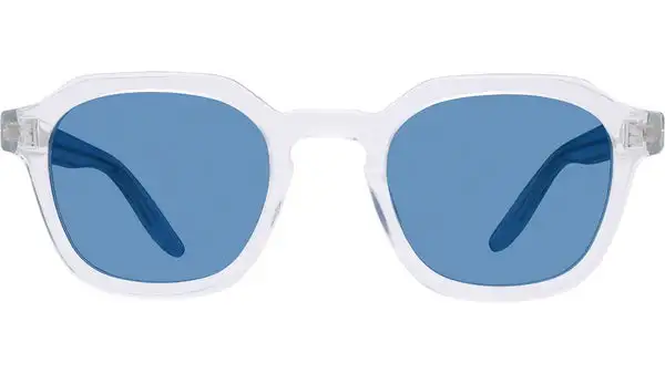 Tucker Transparent Geometric Sunglasses