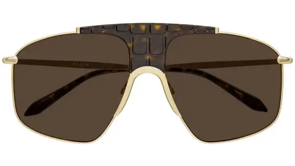 AA0098S 002 Avana Oro Occhiali da Sole