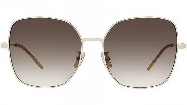 GV Speed Gold Geometric Sunglasses