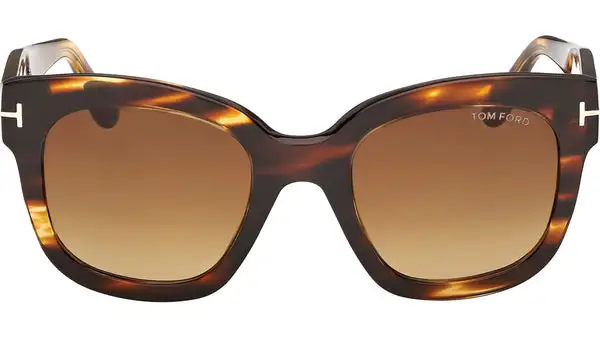 Beatrix-02 FT0613 55F Avana Colorata Occhiali da Sole