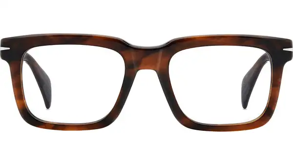 DB 1237 EX4 Corno Marrone Occhiali da Vista