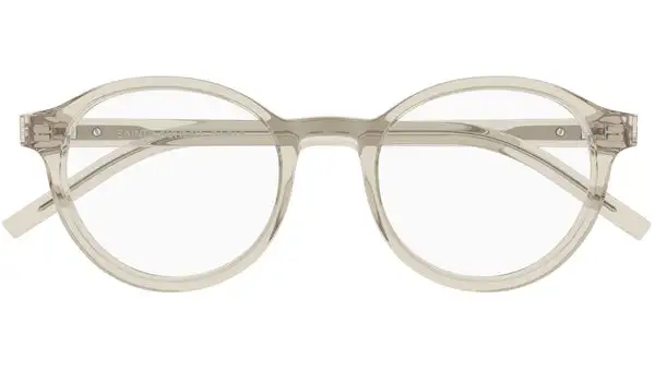 SL M163 004 Beige Trasparente Occhiali da Vista