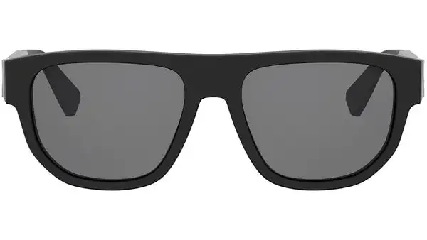 Bvlgari Aluminium Matte Black Geometric Sunglasses