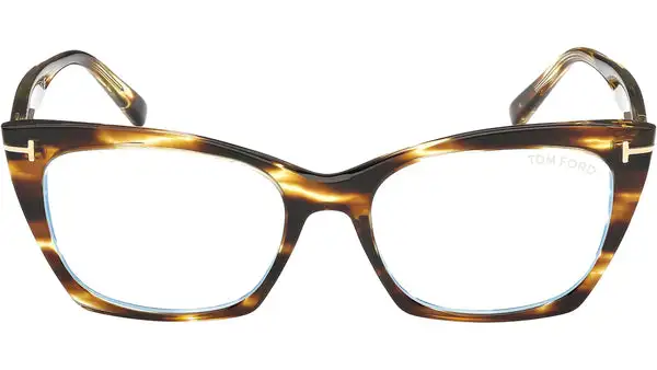 FT5709-B 55A Avana Colorata Occhiali da Vista