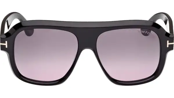 Rhonda-02 FT1324 01B Nero Lucido Occhiali da Sole