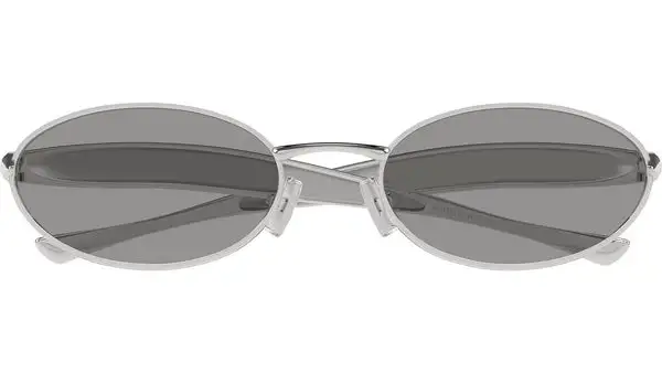 BV1386S 007 Argento Lucido Occhiali da Sole