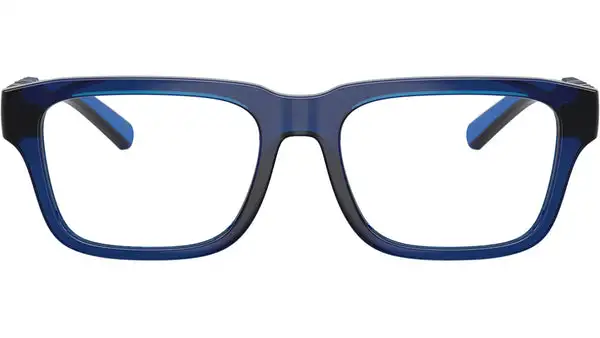 0DX5008 3009 Occhiali da Vista Rettangolari Blu Scuro Trasparente