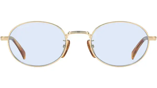 DB 1196/S T5U QZ Corno Marrone Oro Occhiali da Sole