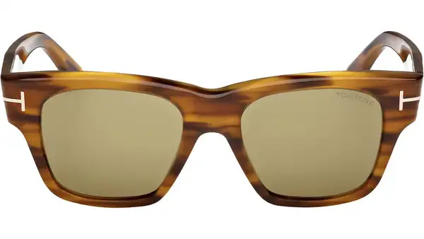 Caine-02 FT1280 55N Avana Striato Occhiali da Sole