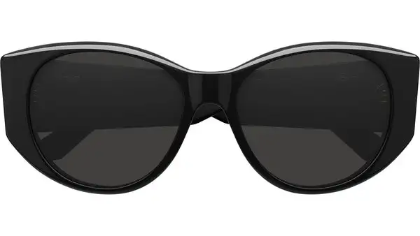 BB0455S 004 Nero Lucido Occhiali da Sole