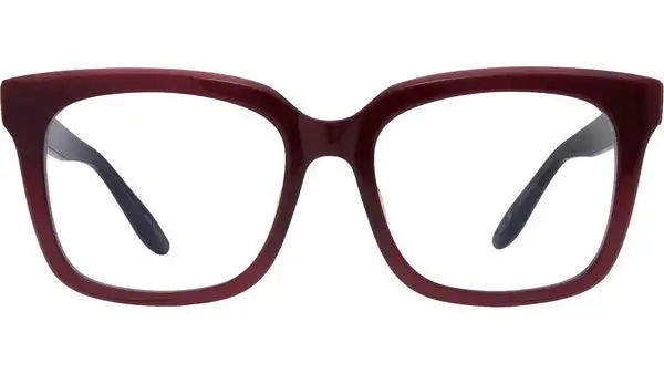 Parker Red Square Eyeglasses