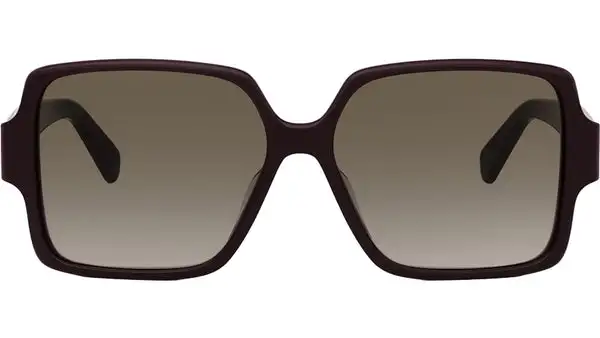 Triomphe Bordeaux Butterfly Sunglasses