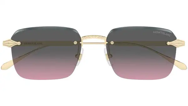 MB0456S 003 Oro Chiaro Occhiali da Sole
