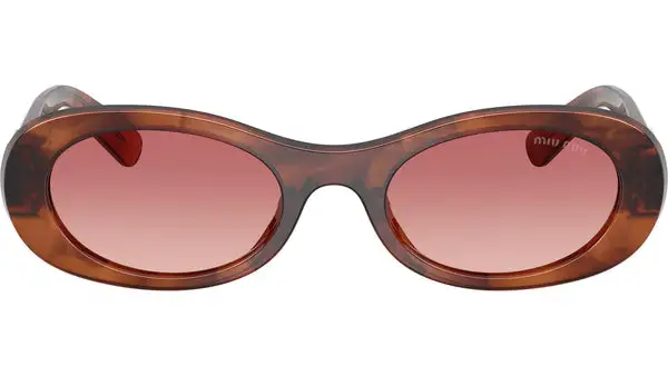 MU 06ZS 26E50U Tabacco Striato Occhiali da Sole