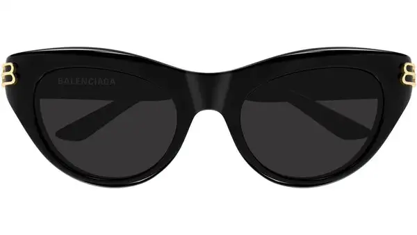 BB0466S 001 Nero Lucido Occhiali da Sole