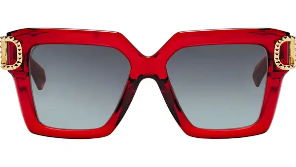 V-UNO D Rosso e Oro Occhiali da Sole