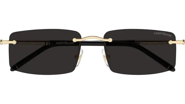MB0443S 001 Oro Chiaro Occhiali da Sole