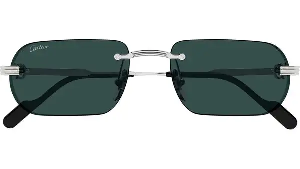 Première CT0577S 002 Argento Lucido Occhiali da Sole