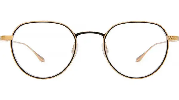Ebbets Black Round Eyeglasses