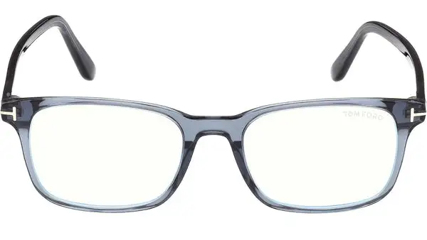 FT5831-B 090 Blu Lucido Occhiali da Vista