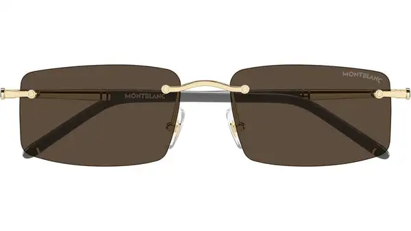 MB0443S 005 Oro Chiaro Occhiali da Sole
