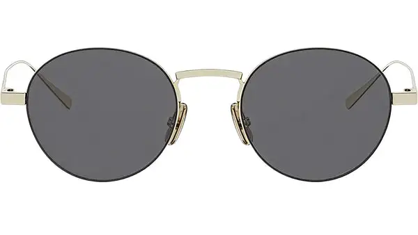 CELINE Metal Gold Round Sunglasses