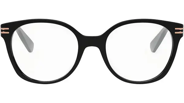 B.zero1 Black Round Eyeglasses