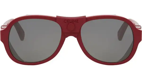 Apres Ski Capsule Red Aviator Sunglasses