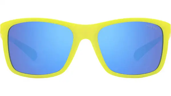 PLD 8053/S 05B 5X Occhiali da sole Giallo Azzurro Opaco