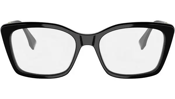 Fendigraphy Black Square Eyeglasses