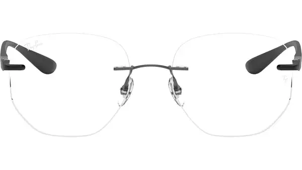 RB8766 Optics 1128 Canna Di Fucile Scuro Opaco Occhiali da Vista
