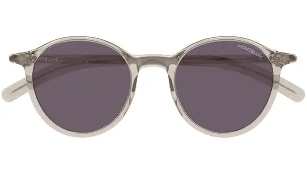 MB0324S 007 Beige Trasparente Occhiali da Sole