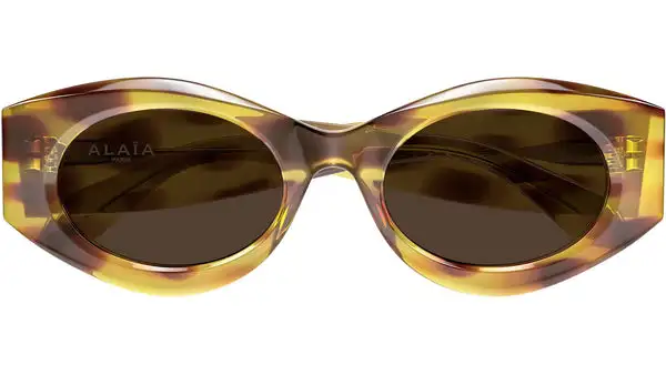 AA0080S 006 Marrone Giallo Occhiali da Sole