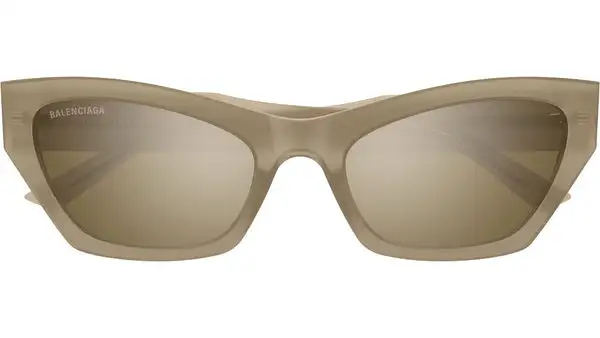 BB0447S 004 Beige Lucido Occhiali da Sole