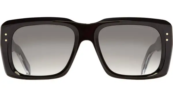 1418 Sun 01 Oro Nero 24Kt Occhiali da Sole Quadrati