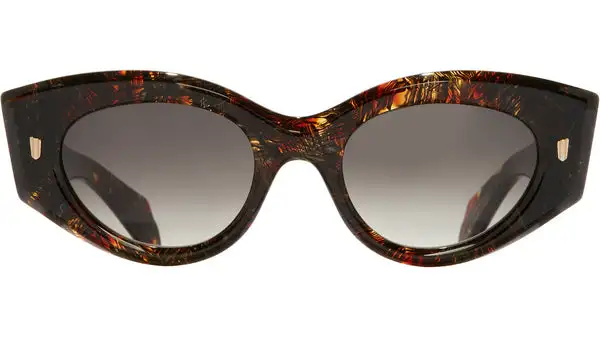 9317 Sun 02 Striato Occhiali da Sole Cat Eye