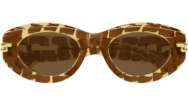 BV1322S 006 Giallo Marrone Occhiali da Sole