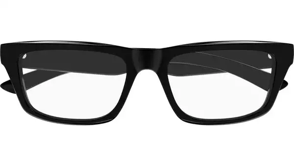 BB0470O 001 Nero Lucido Occhiali da Vista