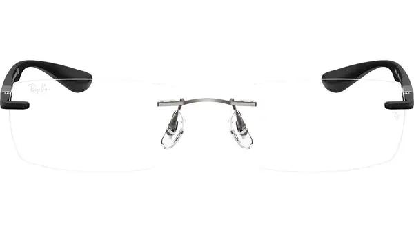 RB8724 Optics 1128 Canna Di Fucile Scuro Opaco Occhiali da Vista
