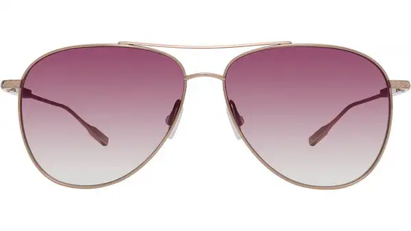 Trask Gold Pilot Sunglasses