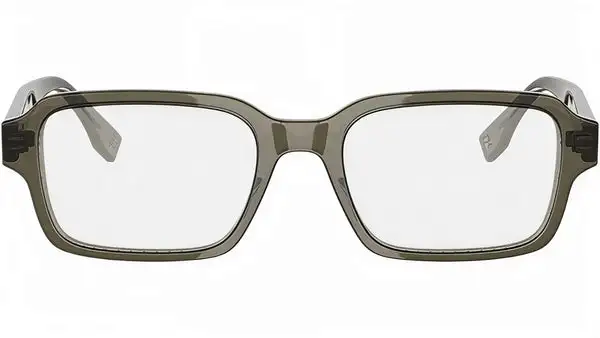 FF Squared Brown Square Eyeglasses